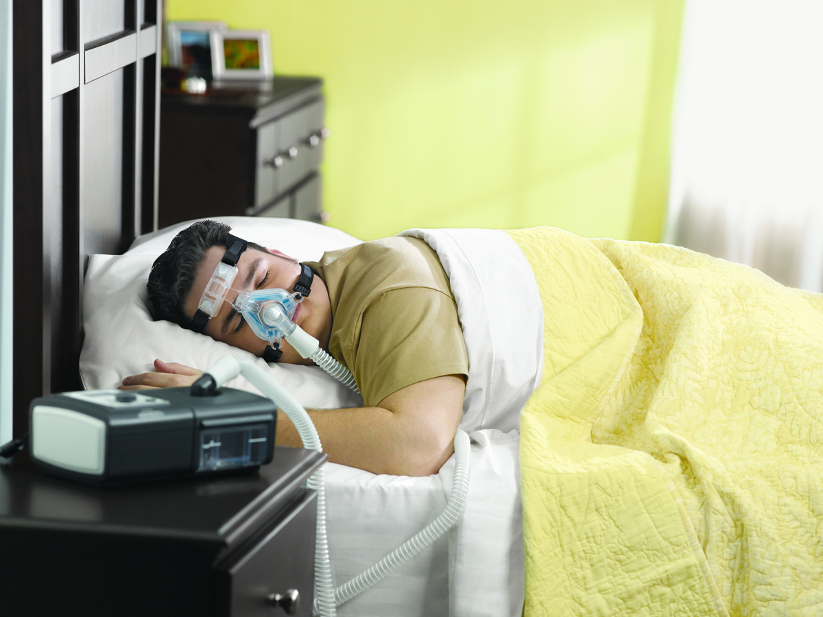 CPAP-ot használó alvási apnoés beteg